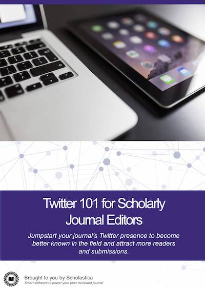 Twitter 101 for Scholarly Journal Editors cover